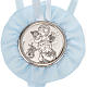 Medal, cradle decoration with angel, baby and lantern s2