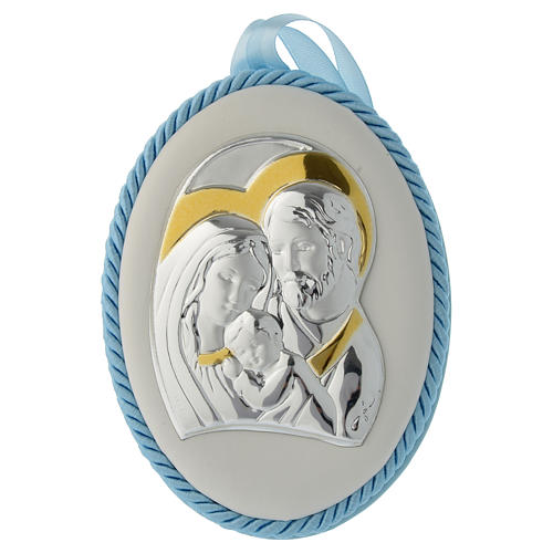 Médaille lit bleue St Famille et carillon 1