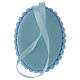 Médaille de lit bleu pompon Ange carillon s3