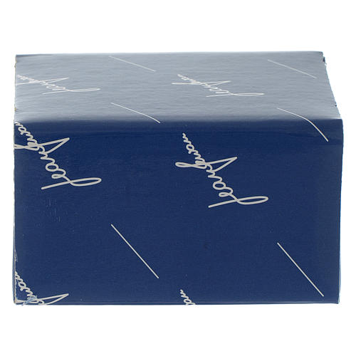 Medaglione capoculla Argento cuore Angelo Custode Celeste 3