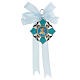 Turquoise guardian angel crib medal s1