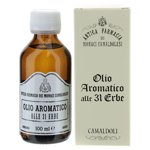 Öl aus 31 Kräutern (Olio 31) – 100 ml, Camaldoli 1