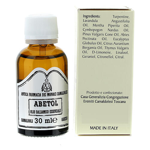 Abetol essential oil (30 ml) Camaldoli 4
