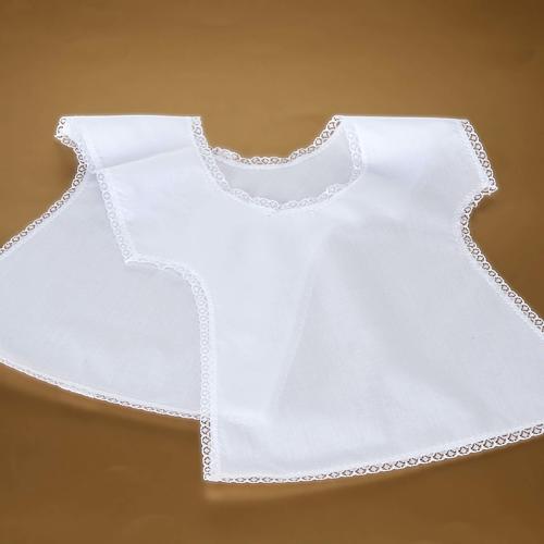 Camicino per Battesimo bianco 3