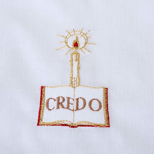 Christening gown with candle 4