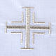 Camisole baptême, croix argent s2