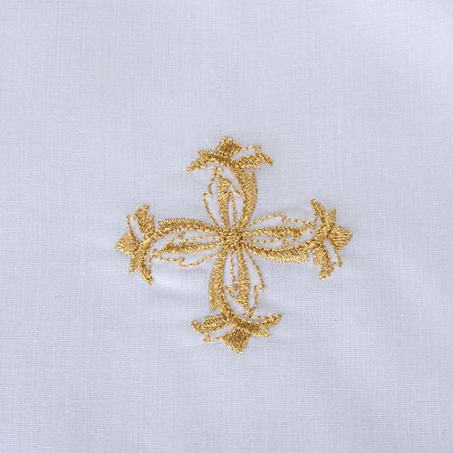 Christening gown with silver cross 6