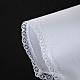 Baptismal full bib white cross s5