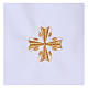 Baptism gown with cross 65% polyester 35% cotton s2