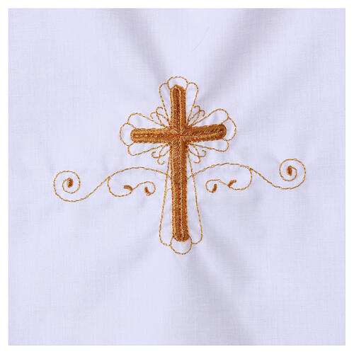 Baptismal gown with cross embroidery 2