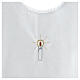 Baptismal gown 100% cotton with candle embroidery s2