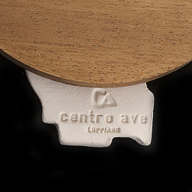 Croce Spirito Santo Cresima argilla su legno s6