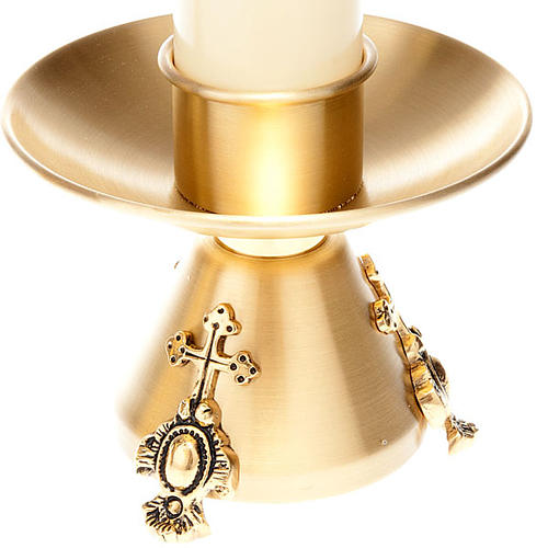 Coppia candelieri altare croci 3