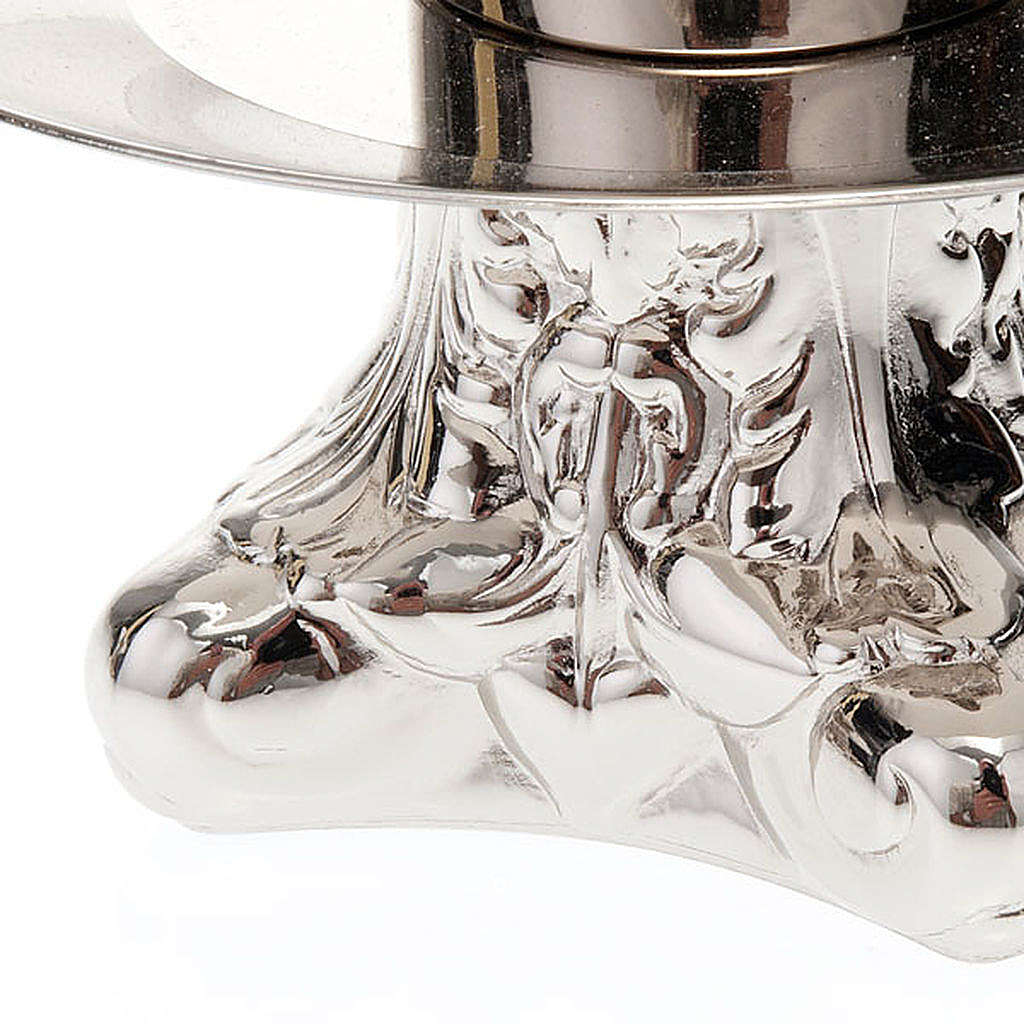 Candeleros en latón plateado lúcido | venta online en HOLYART
