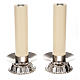 Pair of candle holders with rounded base s1