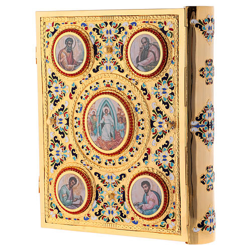 Golden brass Lectionary/Evangeliary Slipcase 3