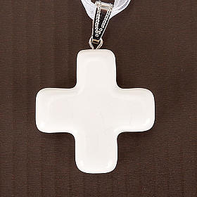 Squared cross pendant
