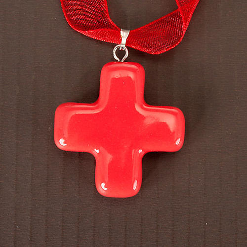 Croix pendentif carrée 7