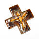 Crucifixo estilizado cerâmica artística s4