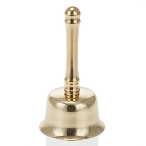 Liturgical bell with two bell clappers 1