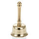 Liturgical bell with two bell clappers s1