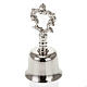 Liturgical nickel-plated bell with handle s1