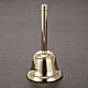 Altar bell golden-plated with handle s2