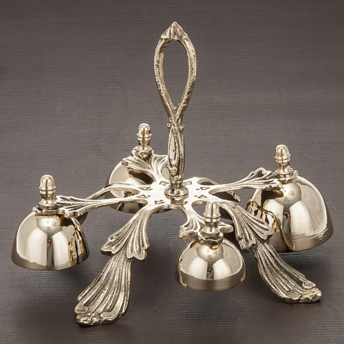 Church Handbell 4 Tone Gold-Plated Decorated 3