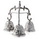 Altar Bell 3 Chime, Silver Plated Bronze s3