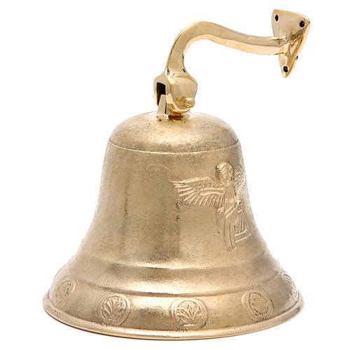 Altar bell, Angel model with wall fitting 20cm 1