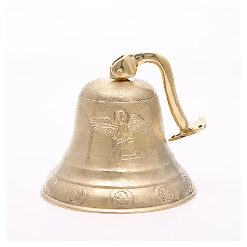 Altar bell, Angel model with wall fitting 20cm 3