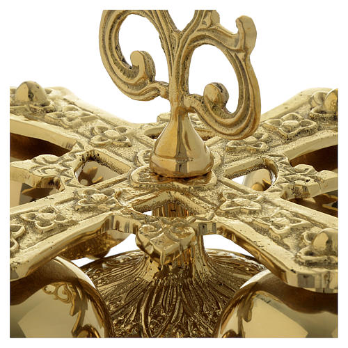 4 Chime Altar Bell In Golden Brass 6