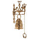 Sanctuary Bell Wall Mounted With Chain 33 cm s1