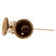 Handbell 2 Chime, Polished Brass 15 cm s3