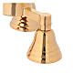 Gold Plated Brass Liturgical Bell, 3 Tone s2