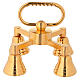 Gold-Plated Brass Altar Bell, 4 Tone s1