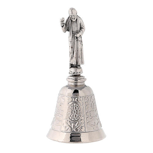 Campanello Padre Pio zama 8 cm  1