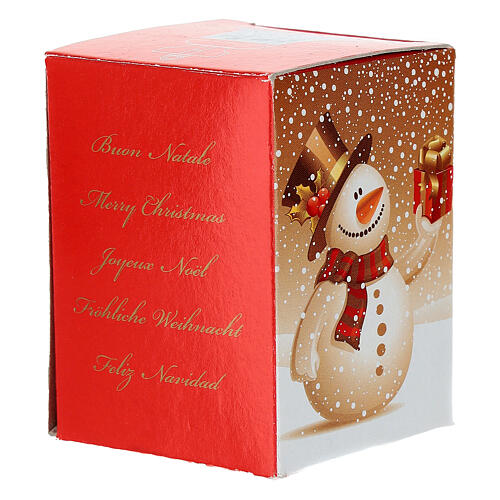 Weihnachtsglocke aus brüniertem Metall, 5 × 7 cm 4