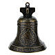 Bell of burnished metal, Our Lady of Loreto, 2x3 in s3