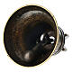Bell of Our Lady of Fatima, burnished metal, 2x3 in s6