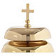 Campanello liturgico a tre suoni con martelletto 40x25x15 cm s4