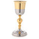 Chalice and Ciborium Malta style, silver and gold-plated s3