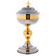 Chalice and Ciborium Malta style, silver and gold-plated s4