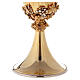 Chalice and ciborium with pewter decoration s7