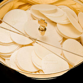 Ciboire couvercle tournante  plexiglas s3