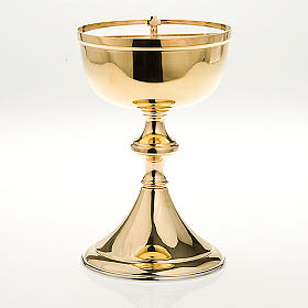 Ciboire couvercle tournante  plexiglas s4