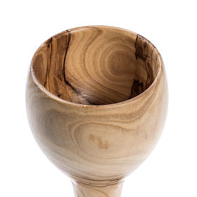 Olive wood chalice