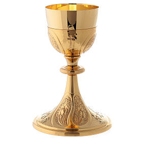 Calice et ciboire raisins et épis s3