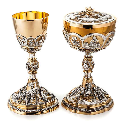 Chalice and ciborium deposition of Christ 1