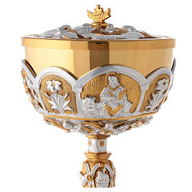 Calice et ciboire en fusion déposition du Christ s6